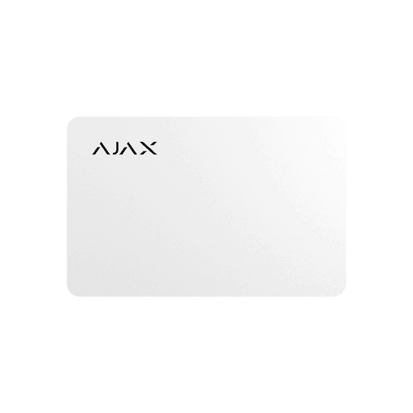 Ajax Pass bezkontakta kartes KeyPad tastatūrām (3 gab.), baltas